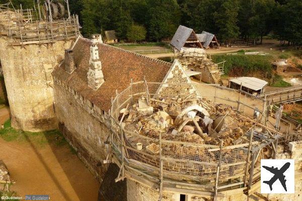 Visite el castillo medieval de Guédelon, en construcción desde hace 20 años.