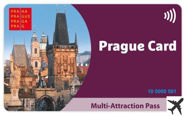 Cartão turístico de Praga tarjeta praga